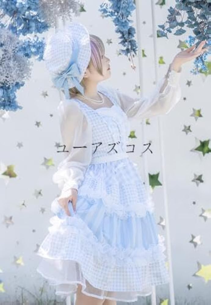 【ａ♡様】ラプラス コスプレ衣装フルセット Vtuber にじさんじ セラフ・ダズルガーデン Seraph Dazzlegarden